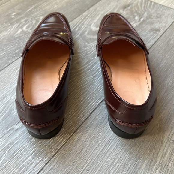 J.Crew Academy penny loafers in Oxblood - Picture 5 of 10